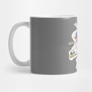 Tough sticker for the U.S of A Mug